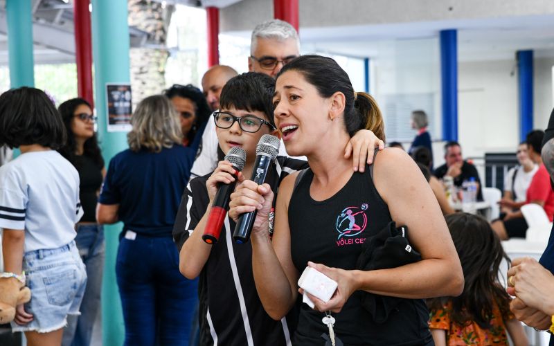 Esportes em Família reúne comunidade escolar em manhã de integração